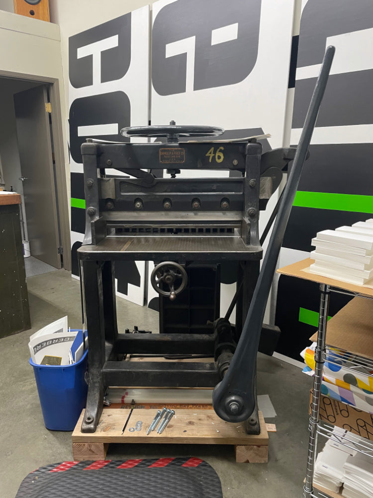 26" guillotine paper cutter SOLD