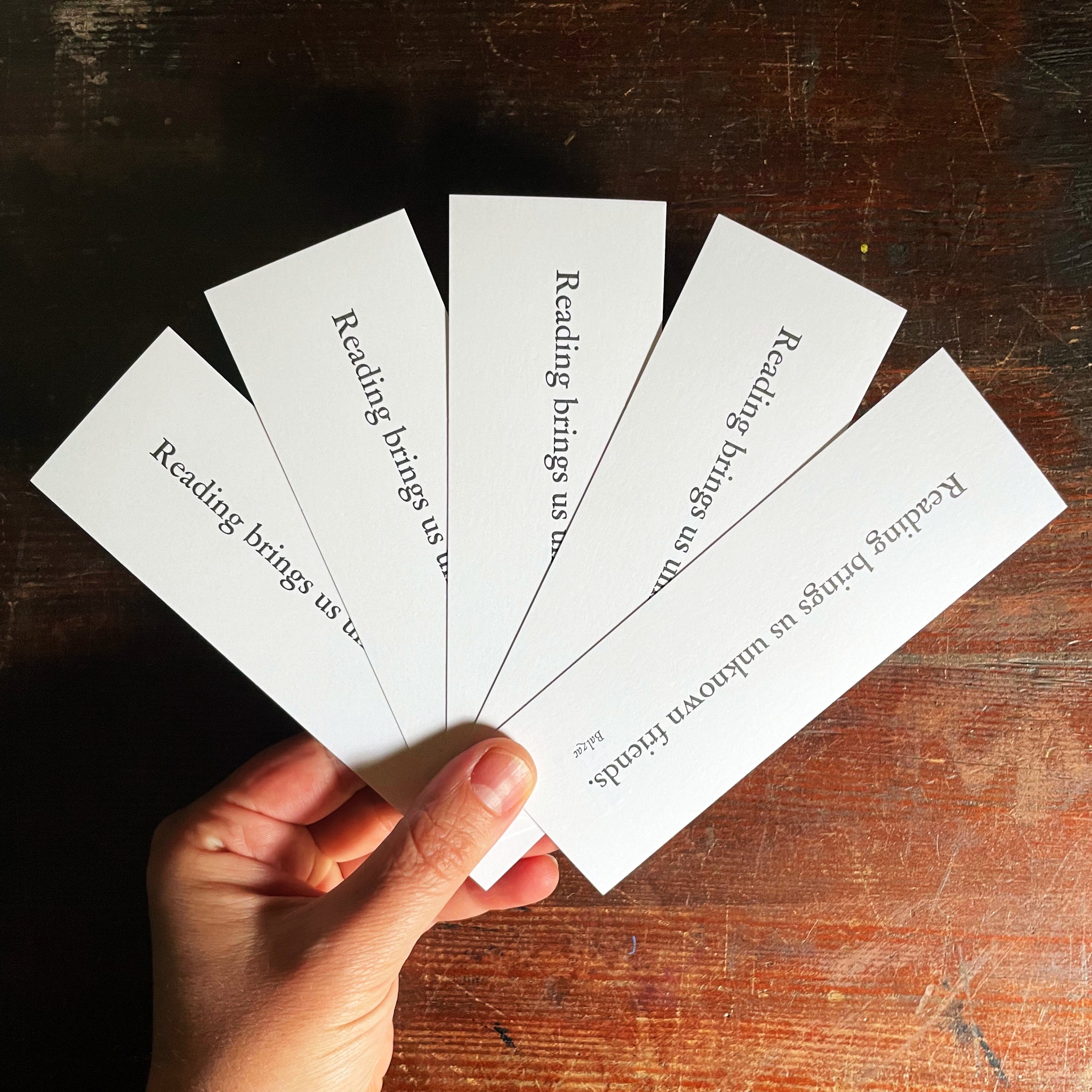 Reading Friends bookmark 6-pack