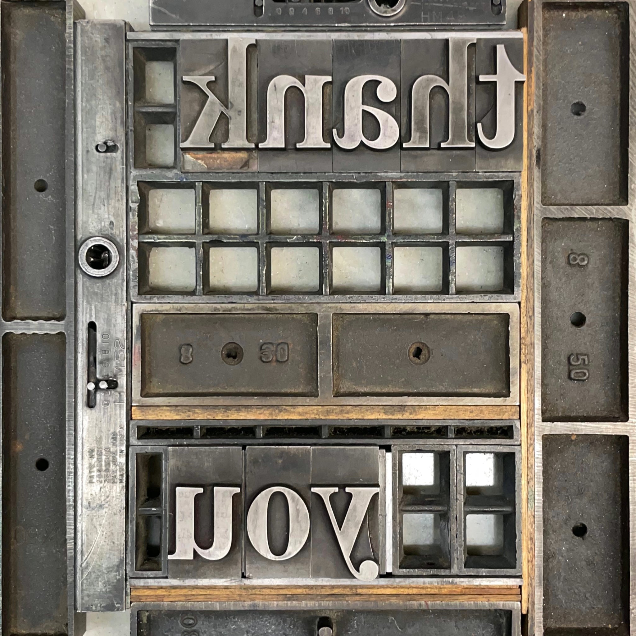 “Thank You” broadside