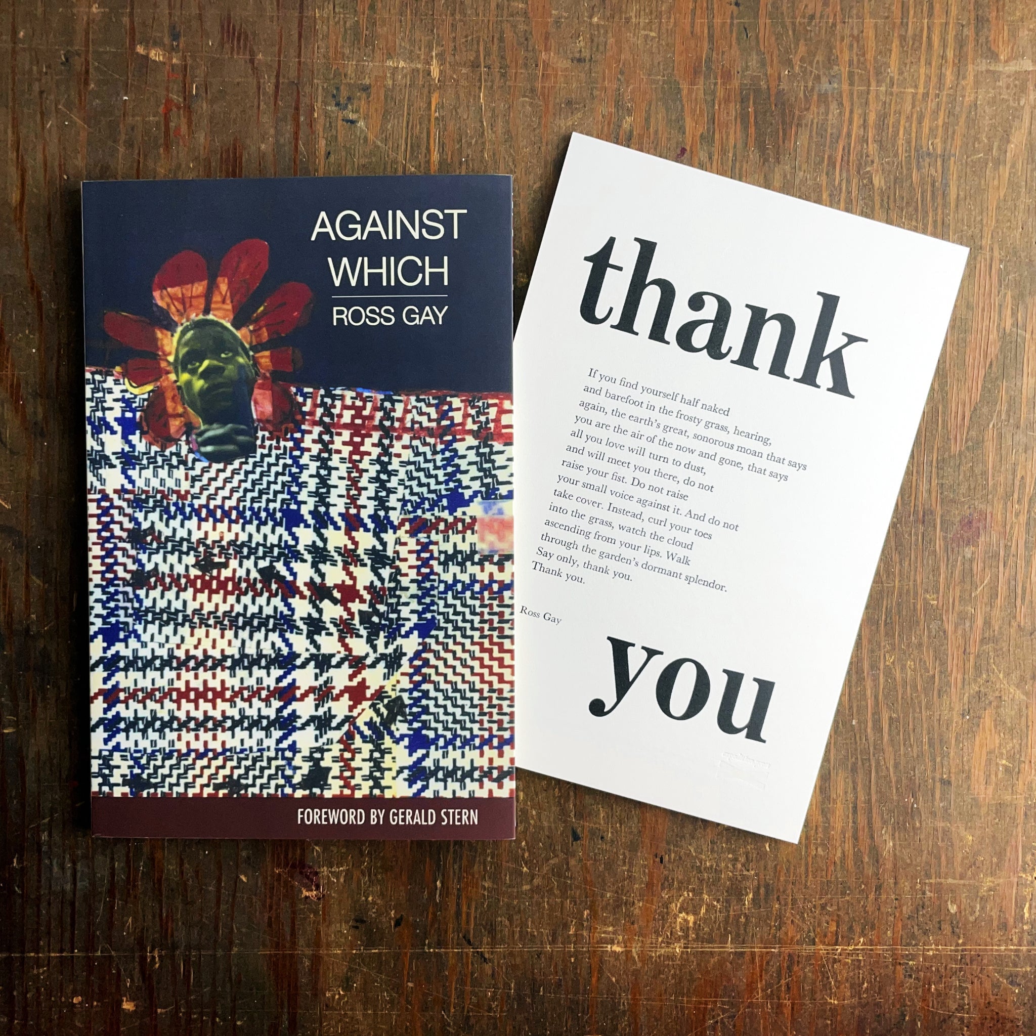 “Thank You” broadside