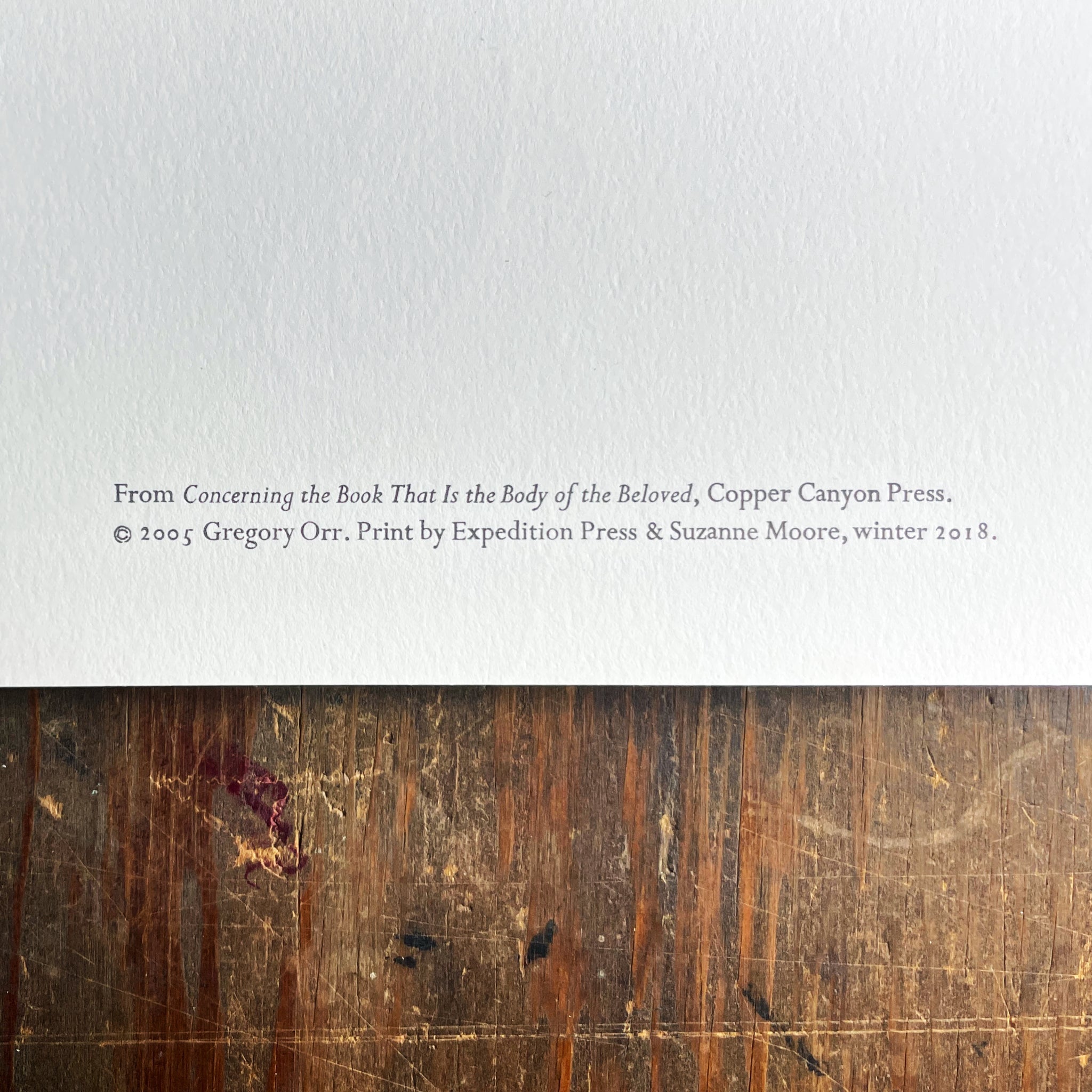 “Waiting” broadside