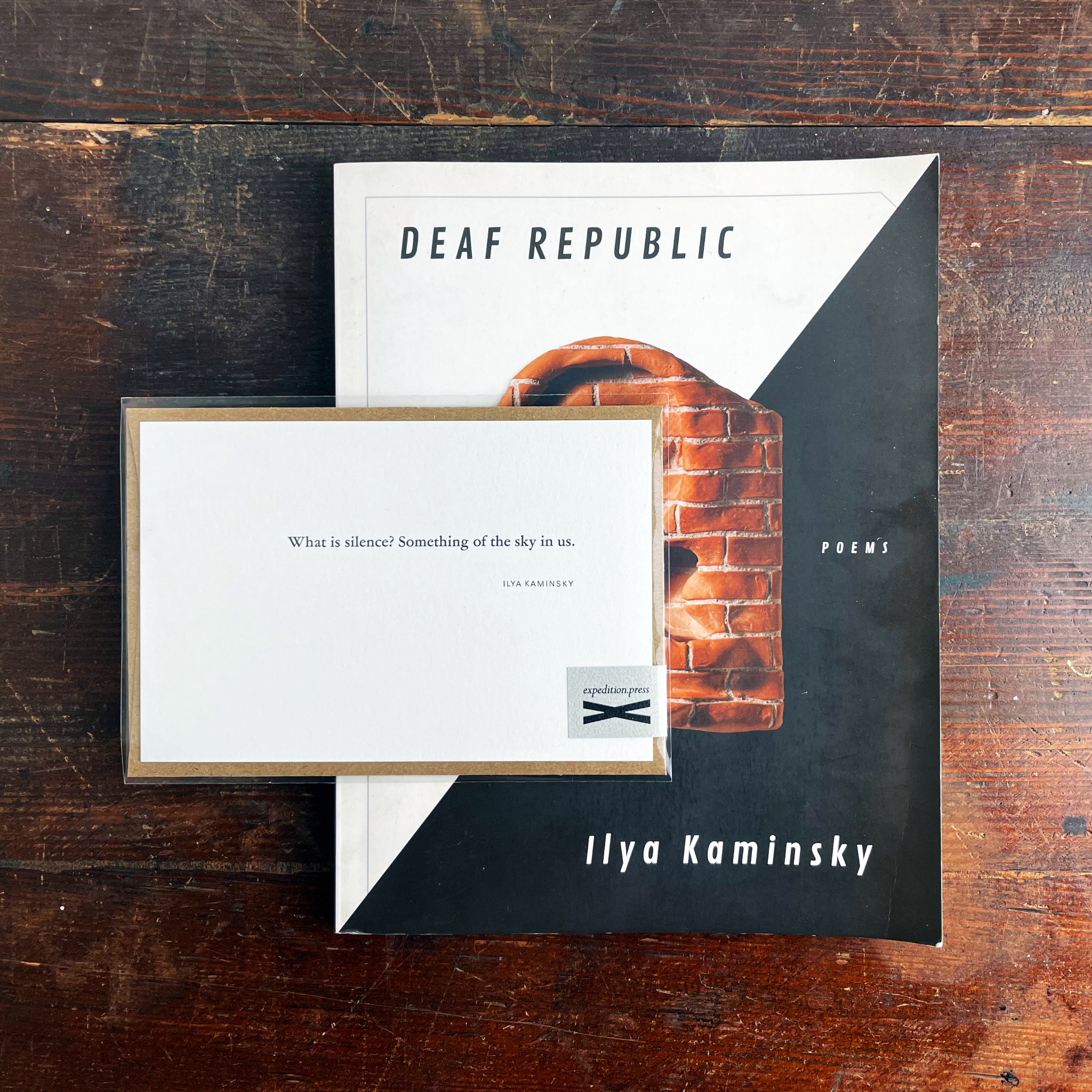 What Is Silence notecard