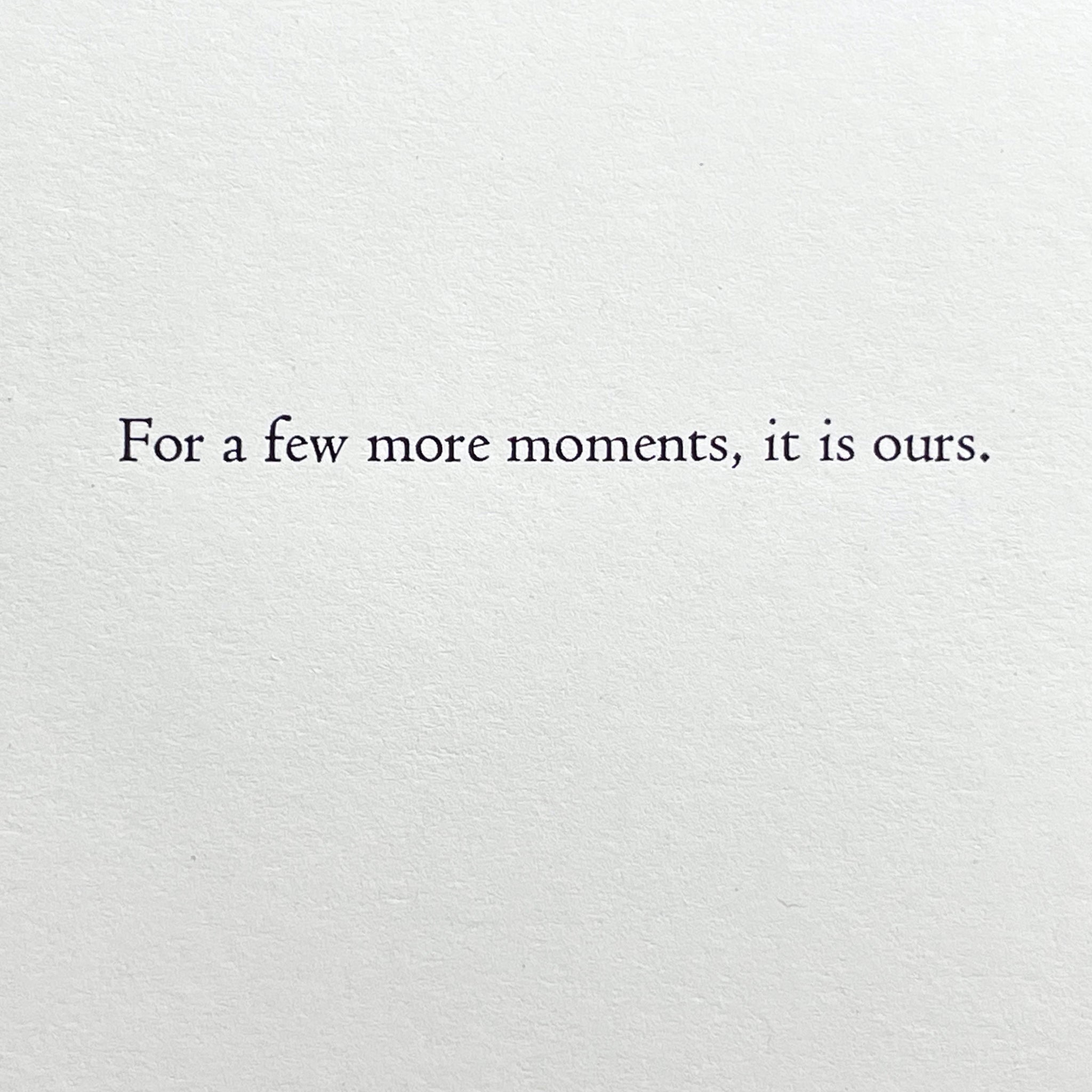 Few Moments