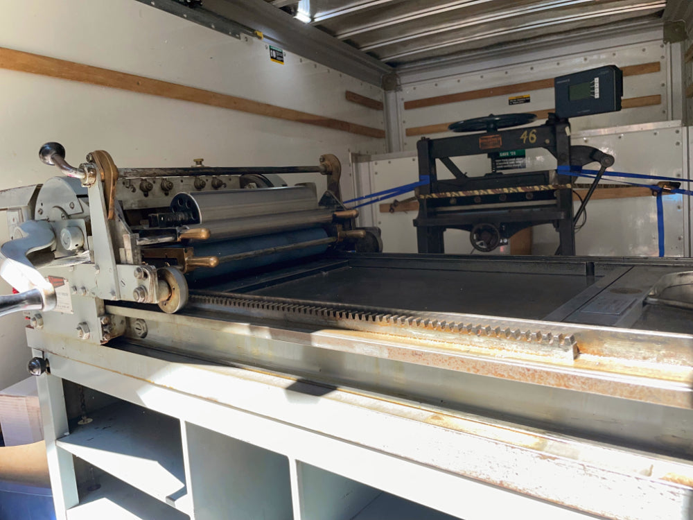 Welcoming a New Press: A Vandercook No. 4!