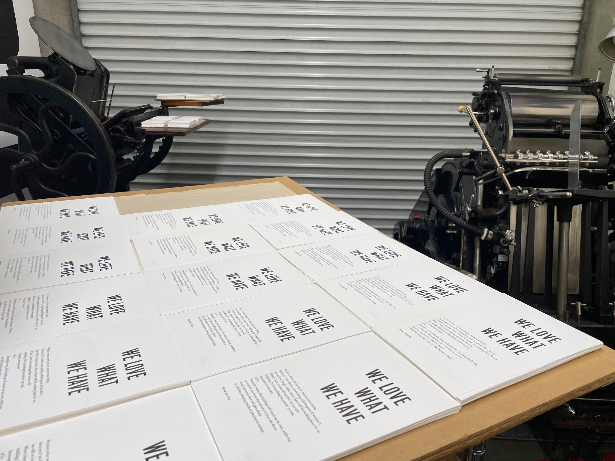 How Poetry Broadsides Are Made at Expedition Press