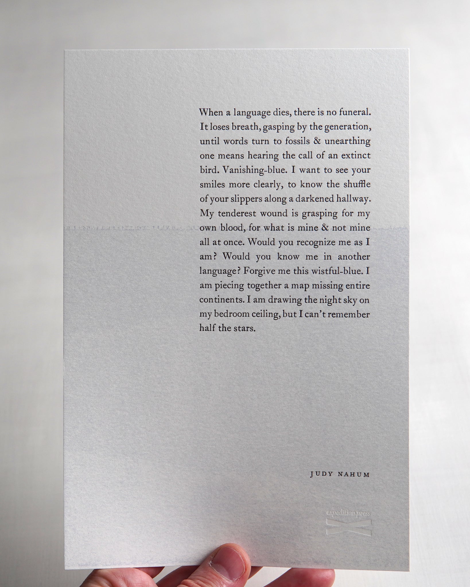 “Half the Stars” broadside