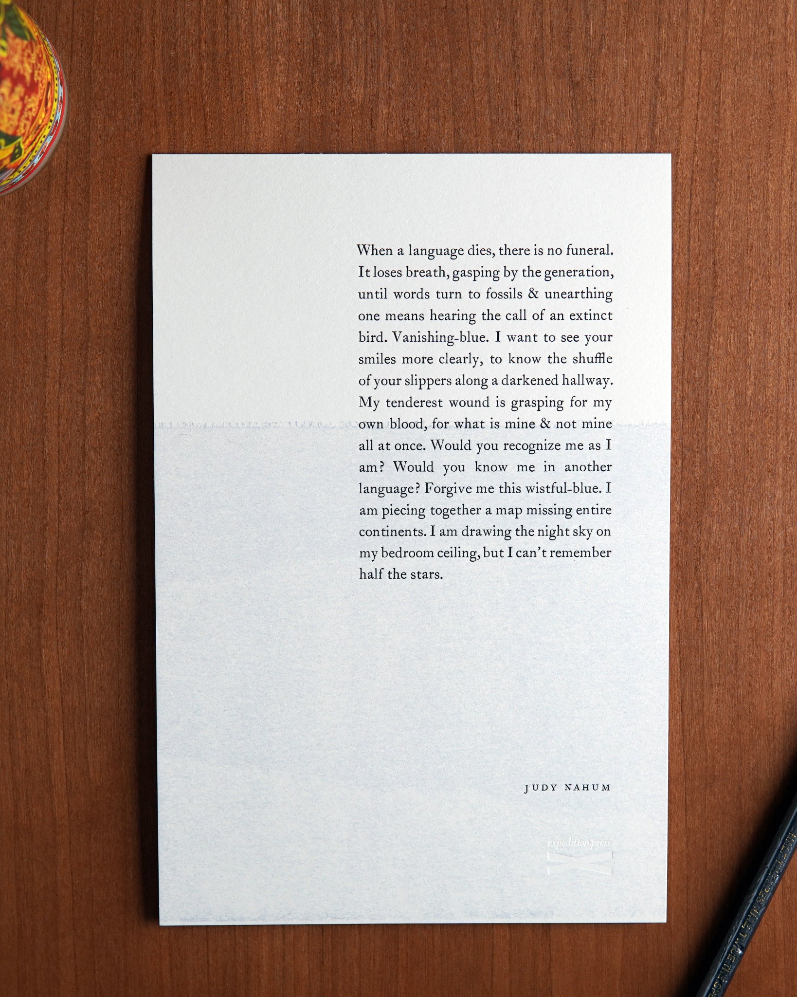 “Half the Stars” broadside