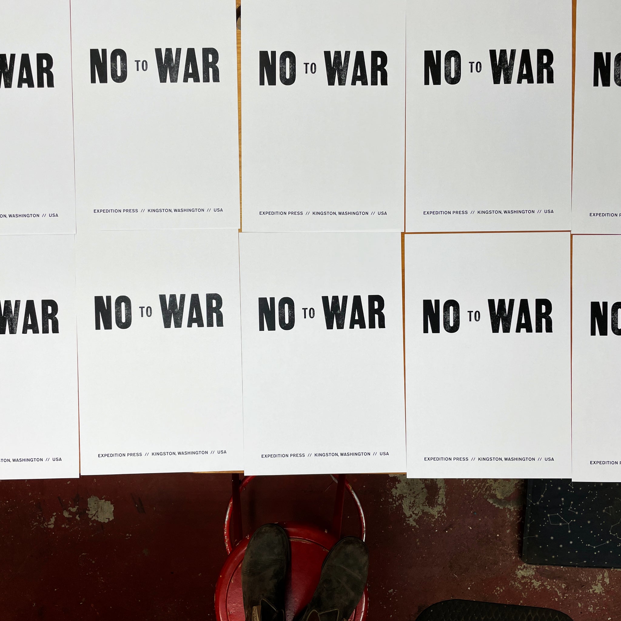 No to War poster