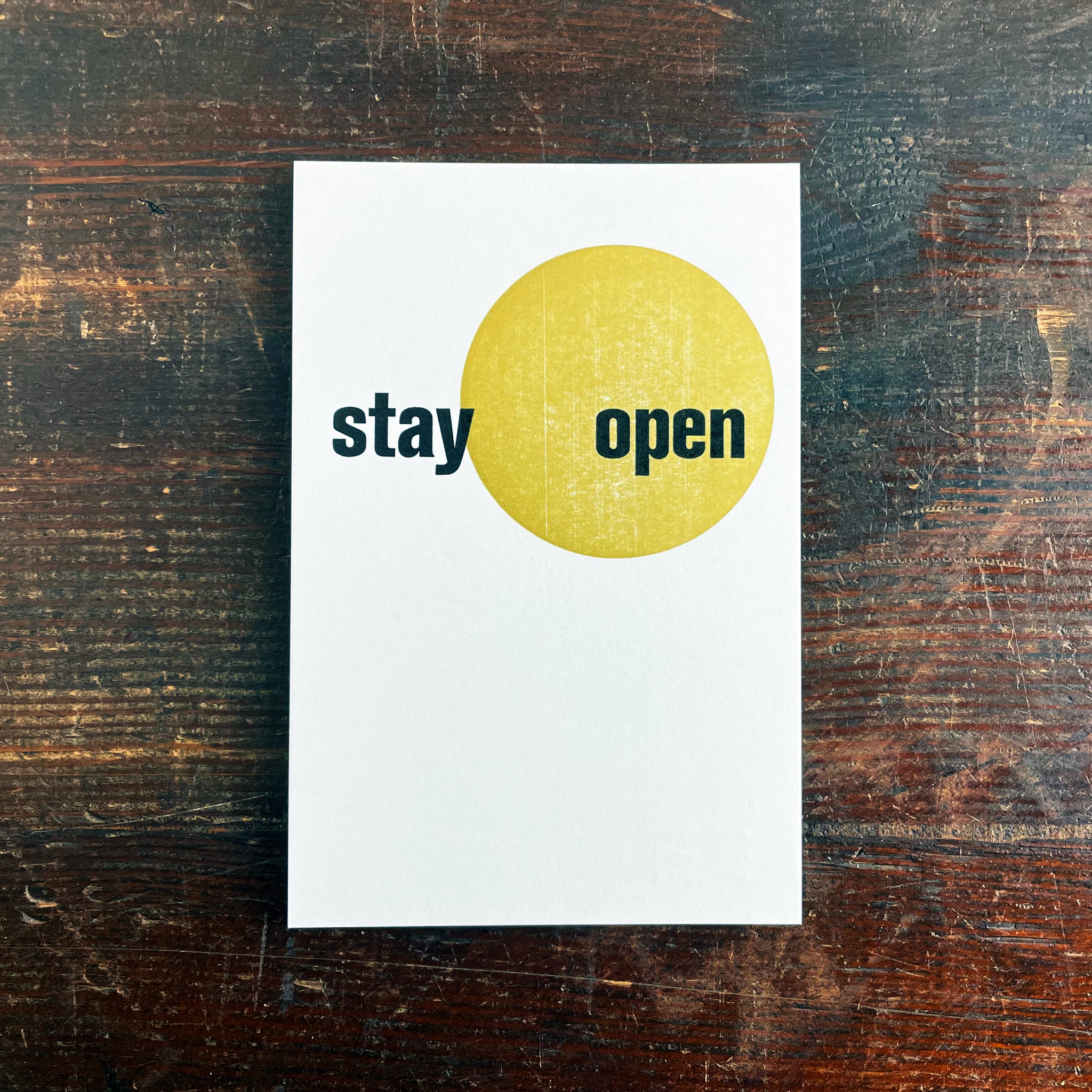 Stay Open