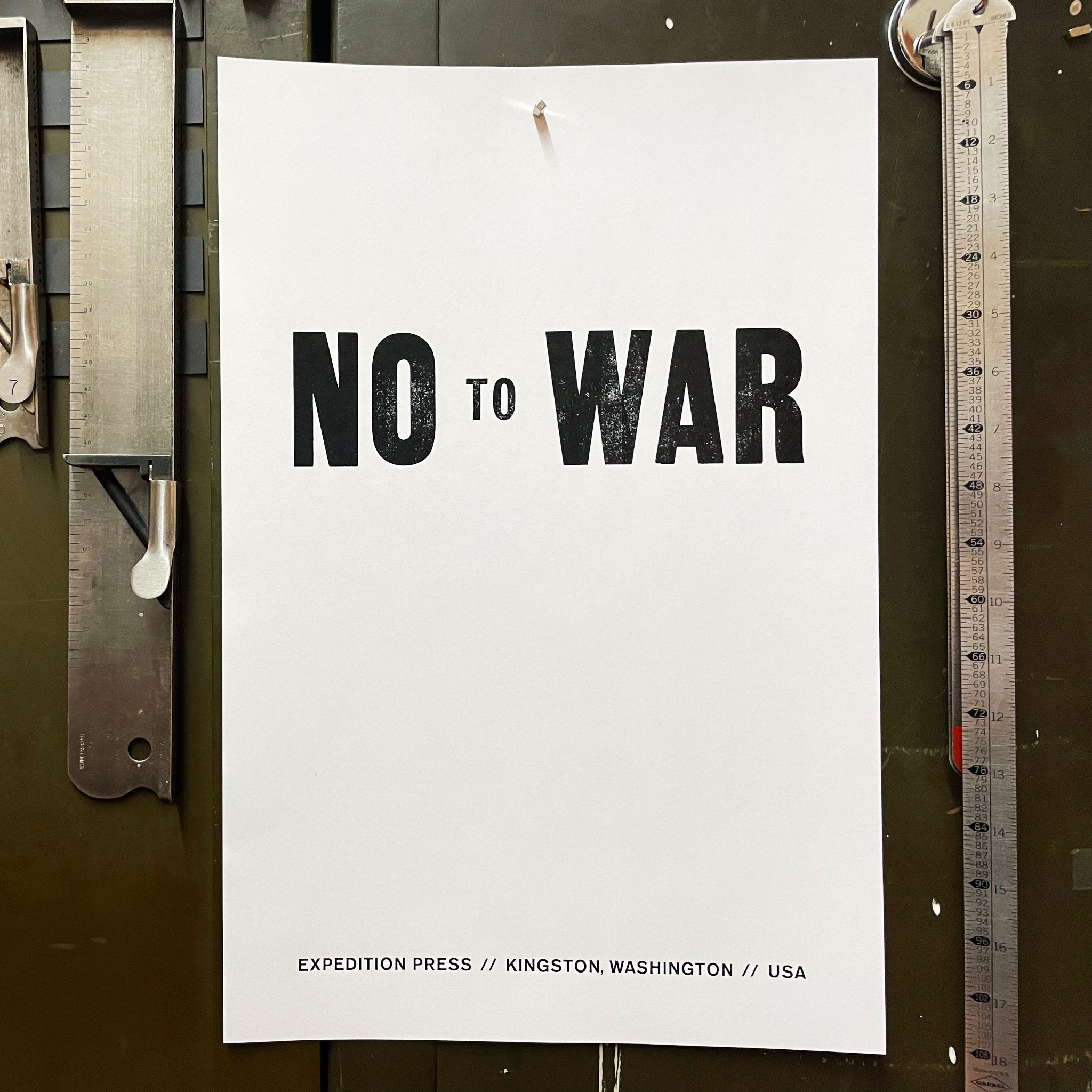 No to War poster