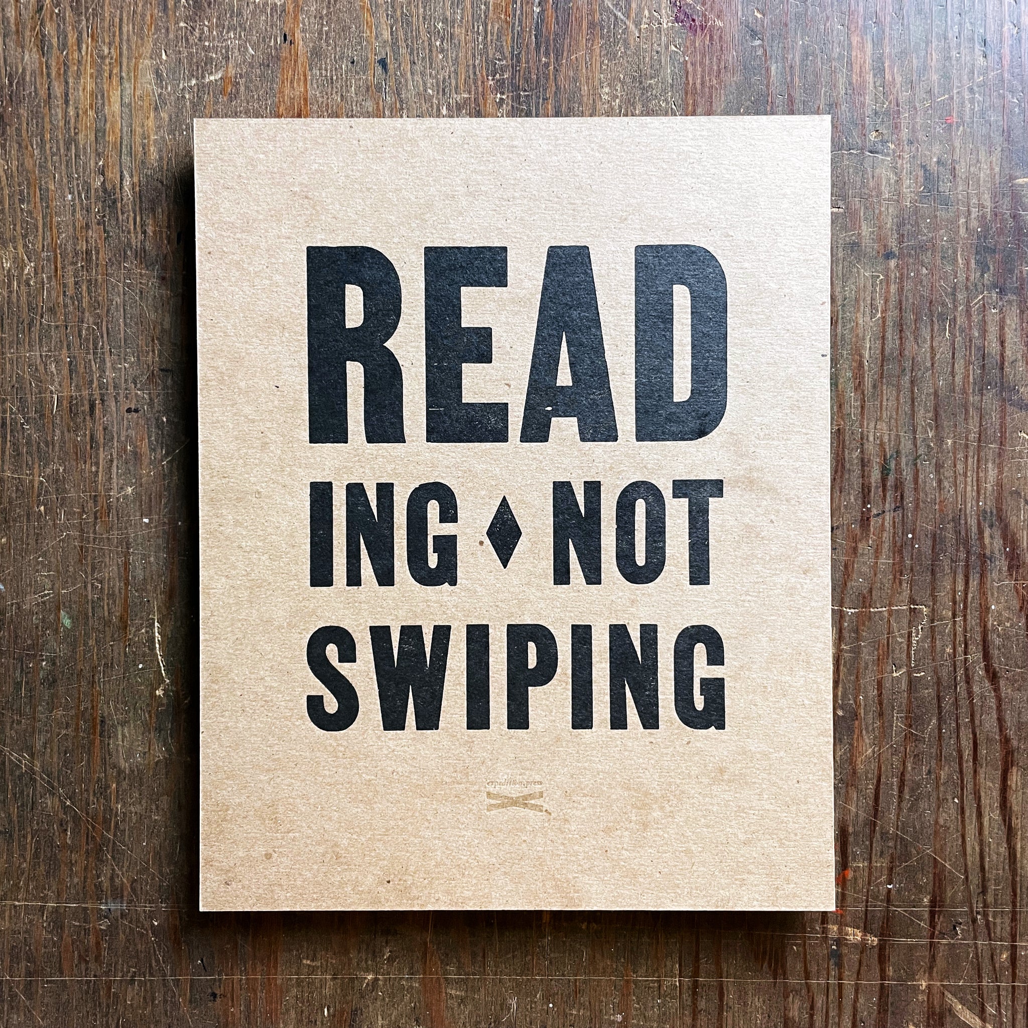 Reading Not Swiping
