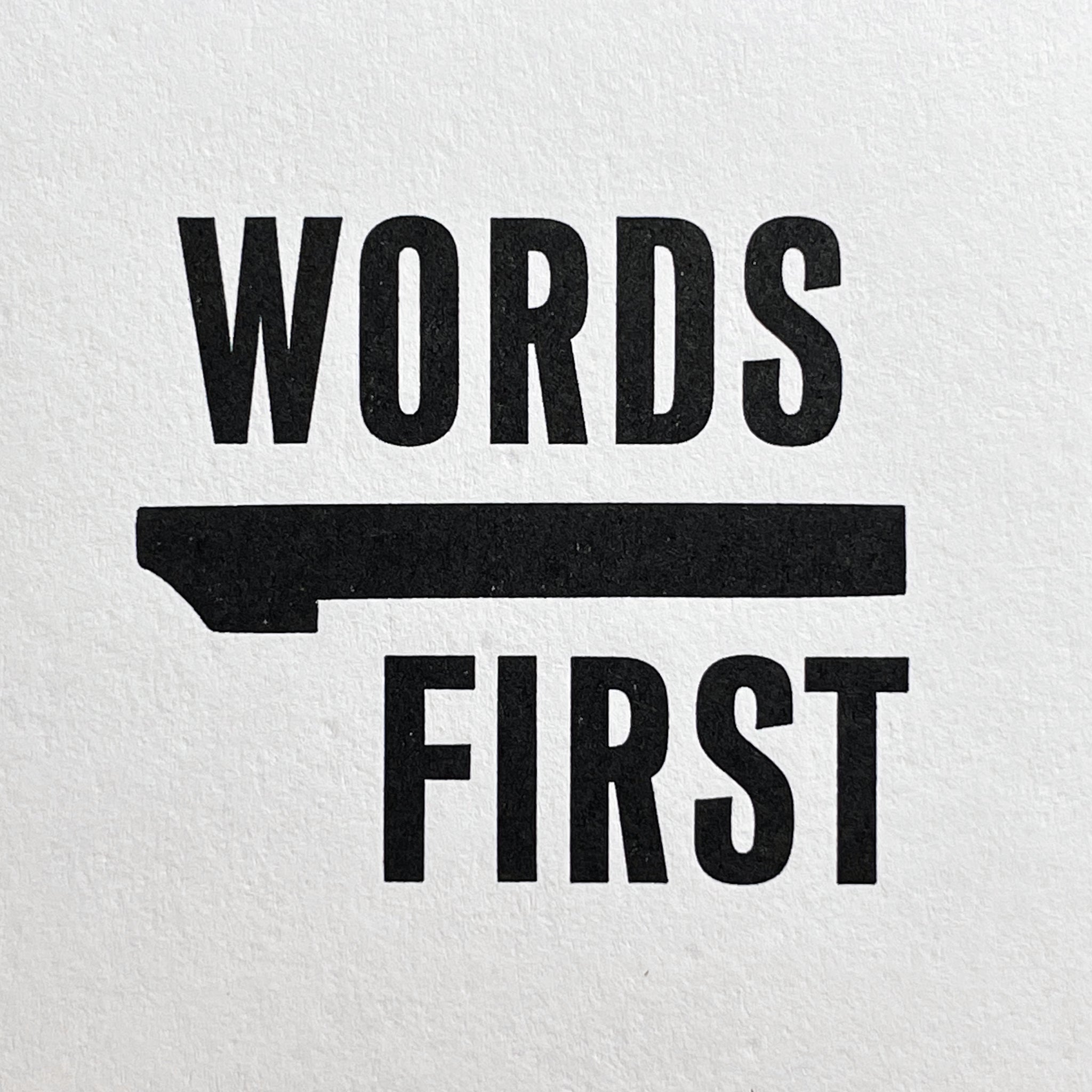 Words First